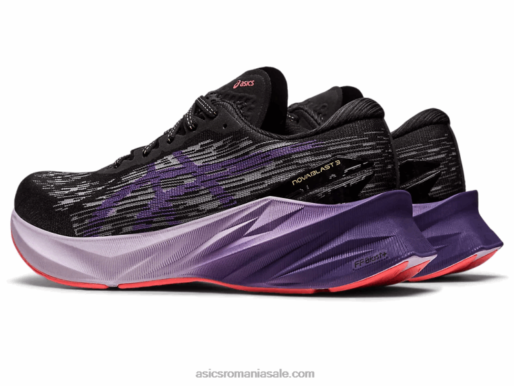 Asics negru/violet praf novablast 3 ZF4642460
