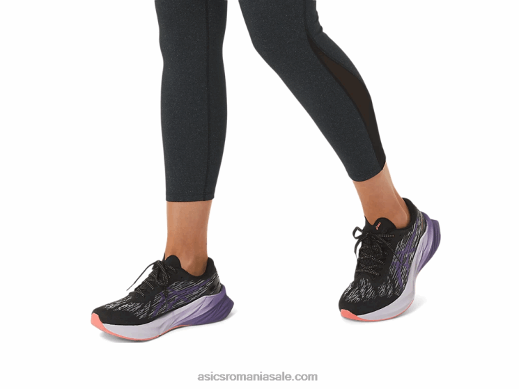 Asics negru/violet praf novablast 3 ZF4642460