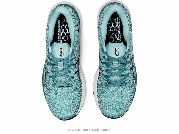 Asics oaza verde/negru gel-cumulus 24 lățime ZF4643249