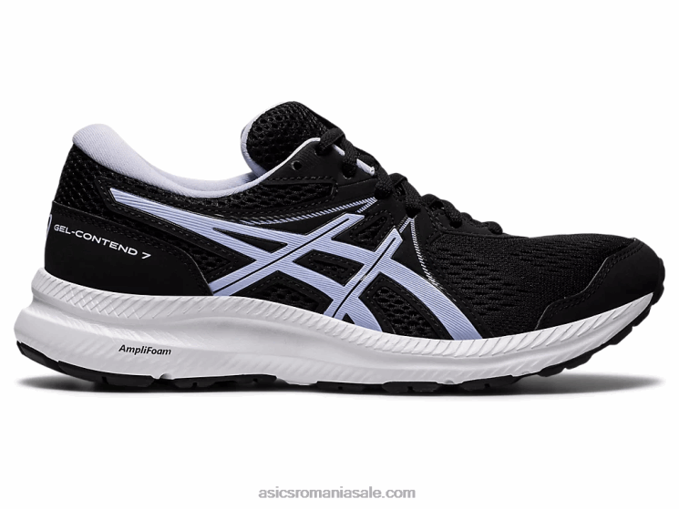 Asics opal negru/liliac gel-contend 7 lățime ZF4644018