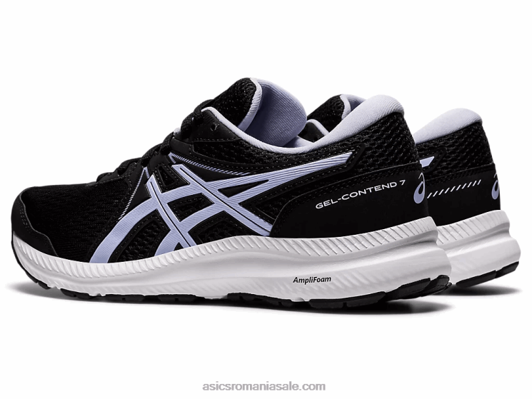 Asics opal negru/liliac gel-contend 7 lățime ZF4644018