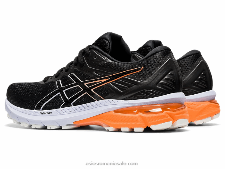Asics opal negru/liliac gt-2000 9 lățime ZF4643954