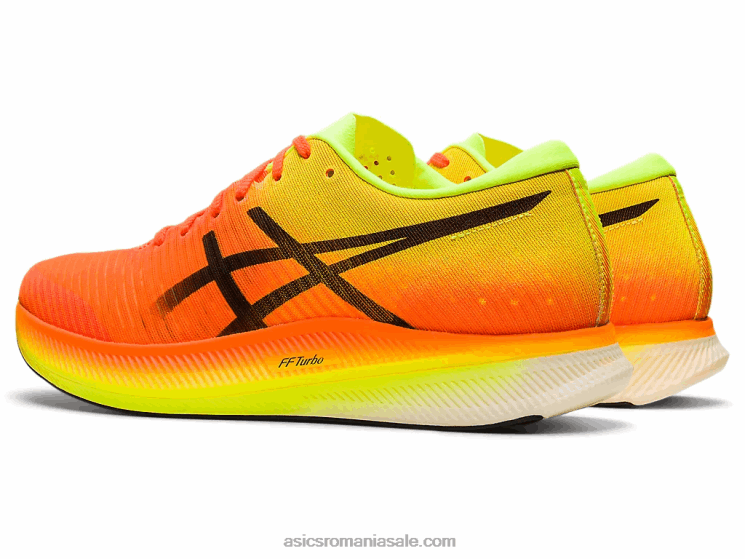 Asics portocaliu/negru șocant marginea metavitezei ZF4642845