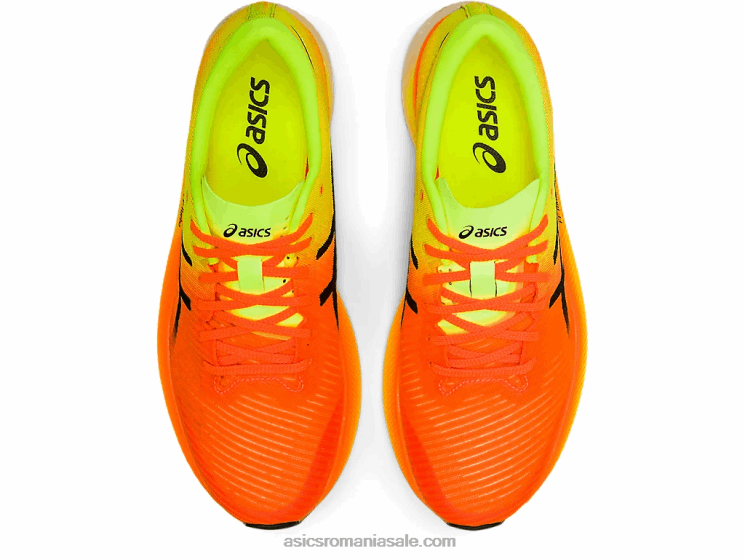 Asics portocaliu/negru șocant marginea metavitezei ZF4642845
