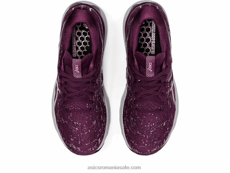 Asics profund prune/rosequartz gel-nimbus 24 mk ZF4643485