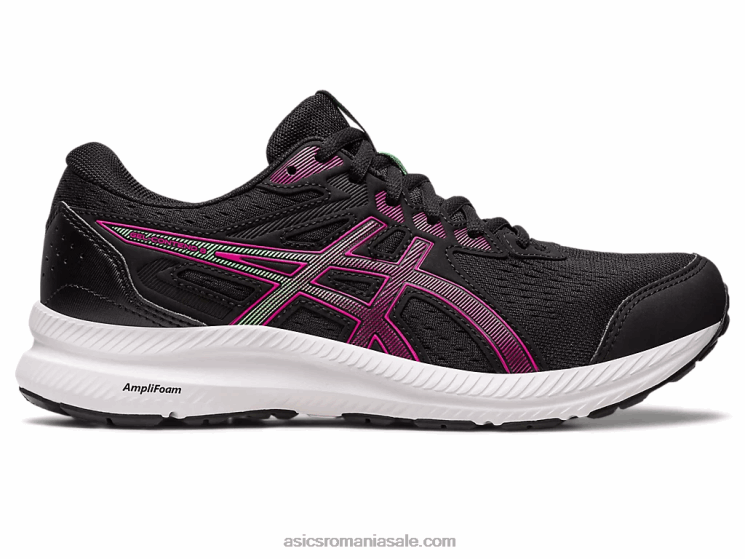 Asics rave negru/roz conținut de gel 8 ZF4642437