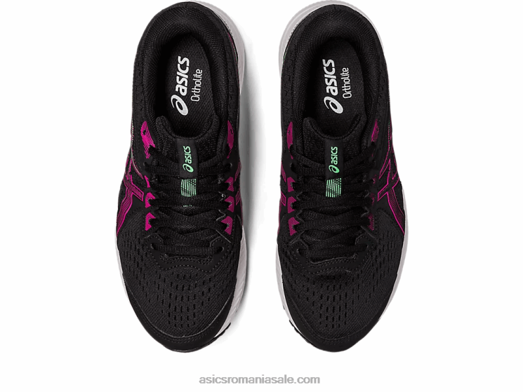 Asics rave negru/roz gel-contend 8 lățime ZF4642435