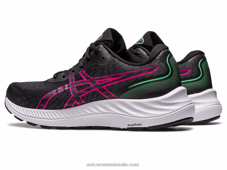 Asics rave negru/roz gel-excitare 9 ZF4642278