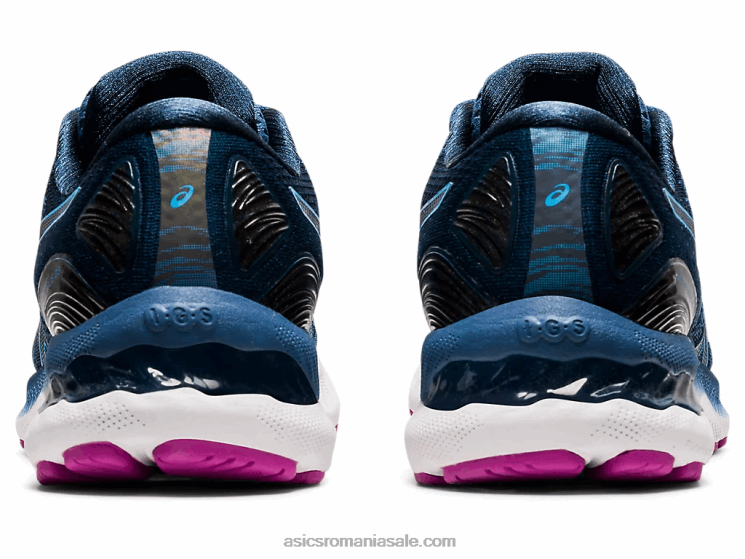 Asics rechin mare/aqua digital gel-nimbus 23 lățime ZF4644012