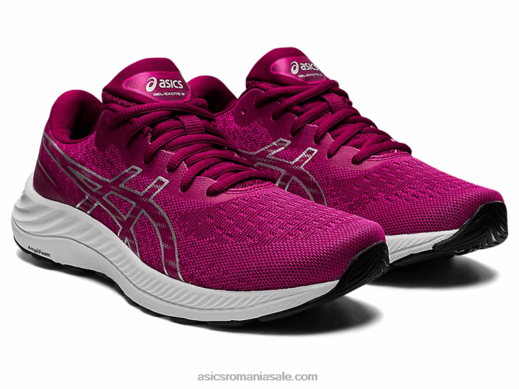 Asics roșu fucsia/argintiu pur gel-excitare 9 ZF4643257