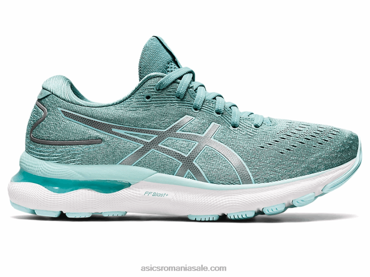 Asics salvie/albastru clar gel-nimbus 24 lățime ZF4643428