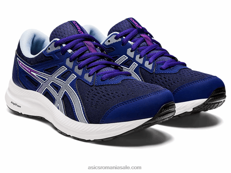 Asics scufundare albastru/cer moale conținut de gel 8 ZF4642680