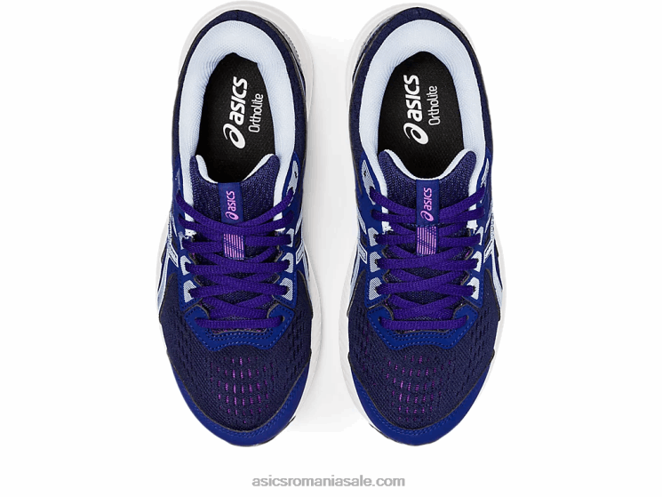 Asics scufundare albastru/cer moale gel-contend 8 lățime ZF4642597