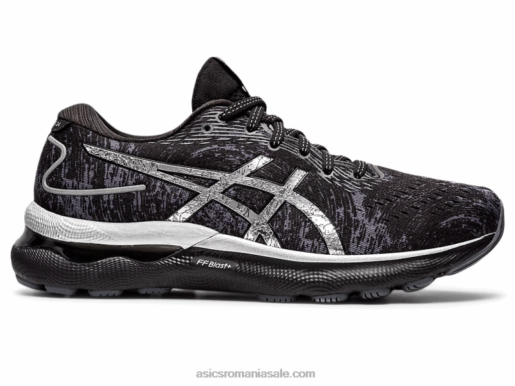 Asics suport gri/argintiu pur gel-nimbus 24 platină ZF4643447
