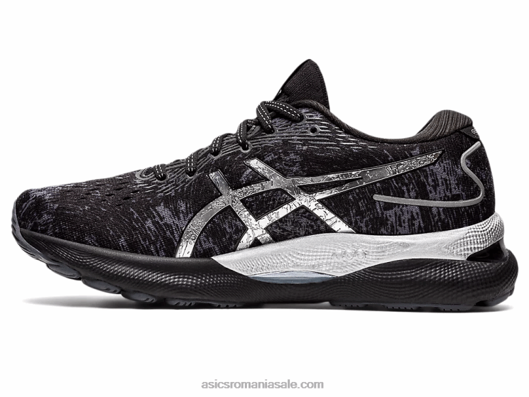 Asics suport gri/argintiu pur gel-nimbus 24 platină ZF4643447