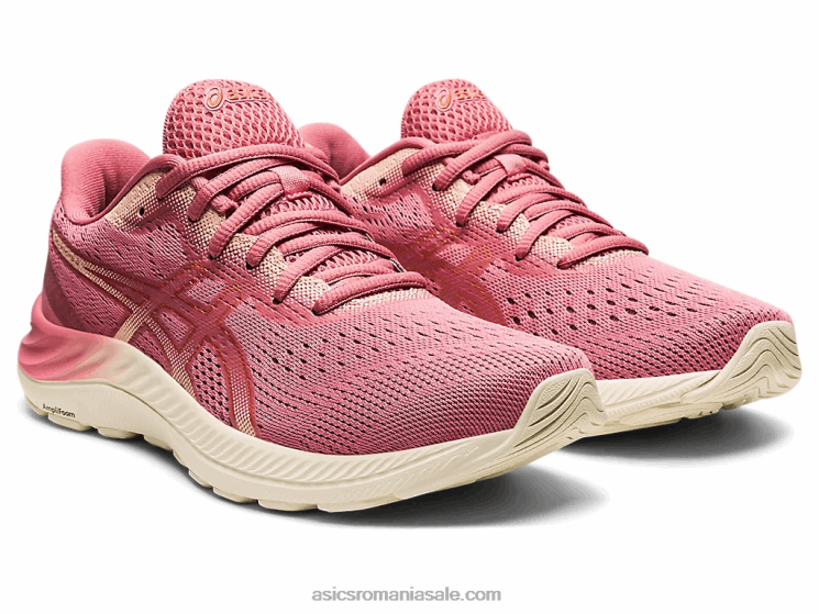 Asics trandafir afumat/bronz pur gel-excitare 8 ZF4643699