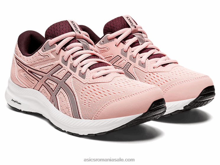 Asics trandafir înghețat/marte adâncă conținut de gel 8 ZF4642677
