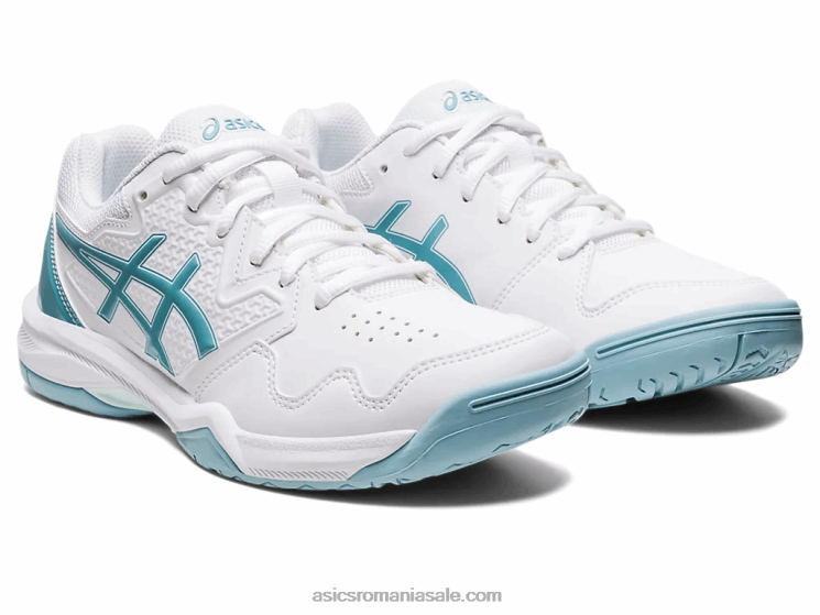 Asics alb/albastru fum gel-dedicat 7 ZF4643181