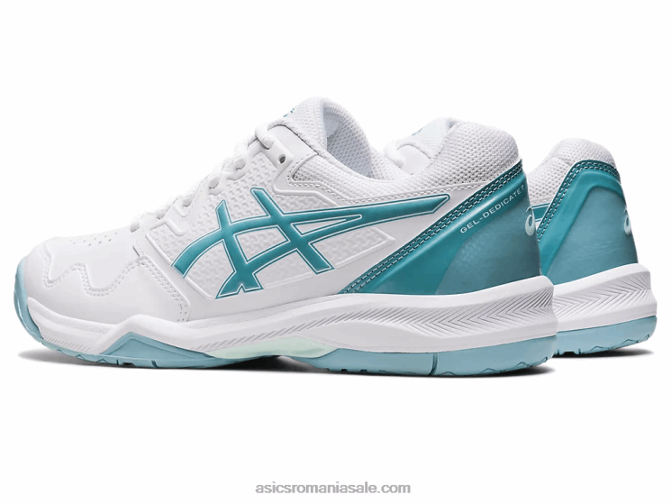 Asics alb/albastru fum gel-dedicat 7 ZF4643181