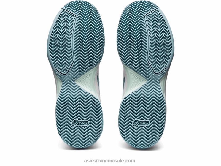 Asics alb/albastru fum gel-dedicat 7 argilă ZF4643184