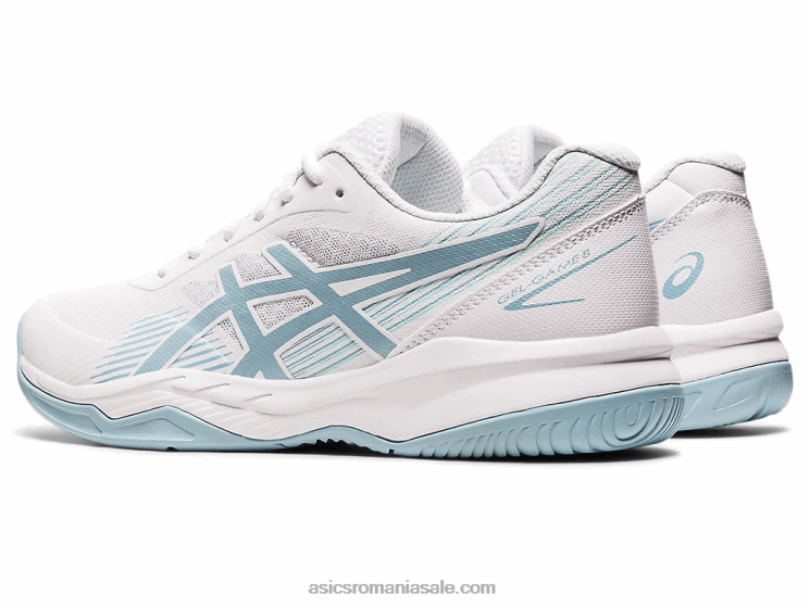 Asics alb/albastru fum joc-gel 8 ZF4643192