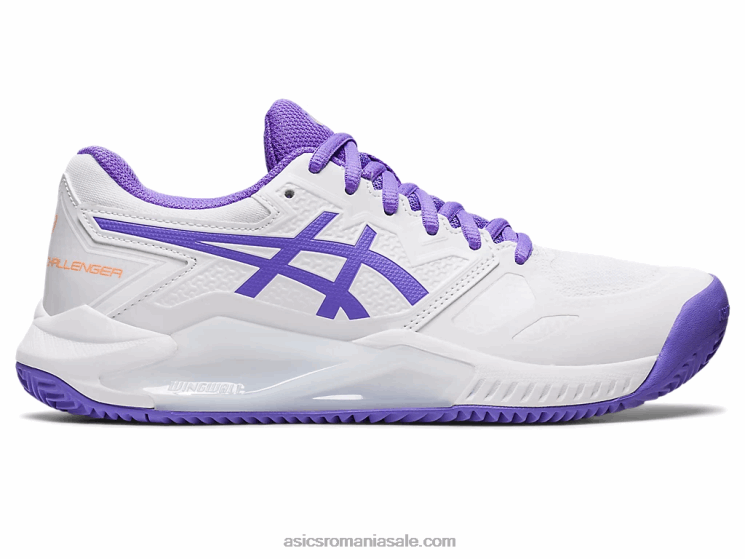 Asics alb/ametist gel-challenger 13 argilă ZF4642538