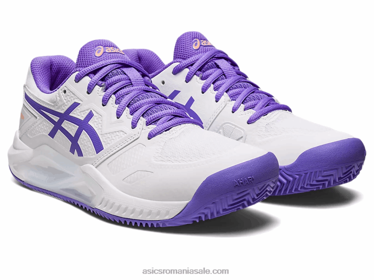 Asics alb/ametist gel-challenger 13 argilă ZF4642538
