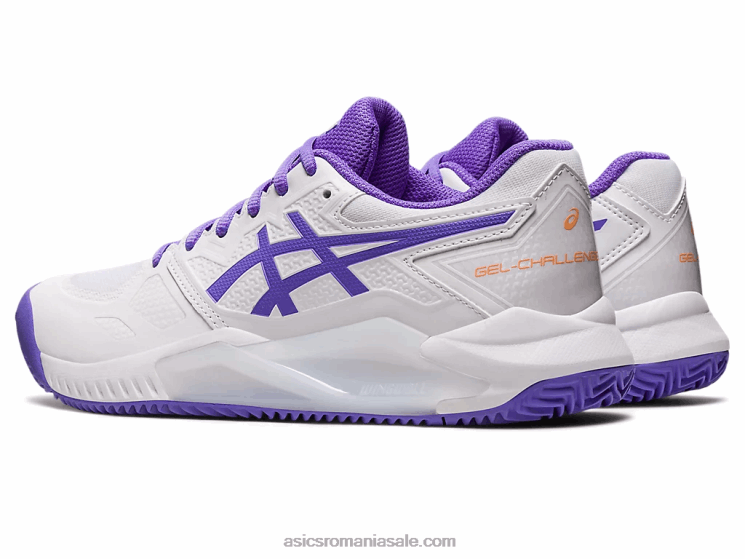 Asics alb/ametist gel-challenger 13 argilă ZF4642538
