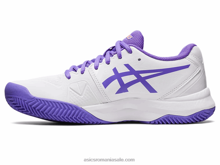 Asics alb/ametist gel-challenger 13 argilă ZF4642538