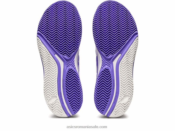 Asics alb/ametist gel-rezoluție 9 argilă ZF4642452