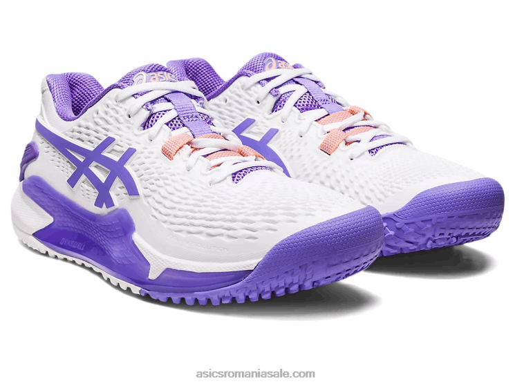 Asics alb/ametist gel-rezoluție 9 oc ZF4642528