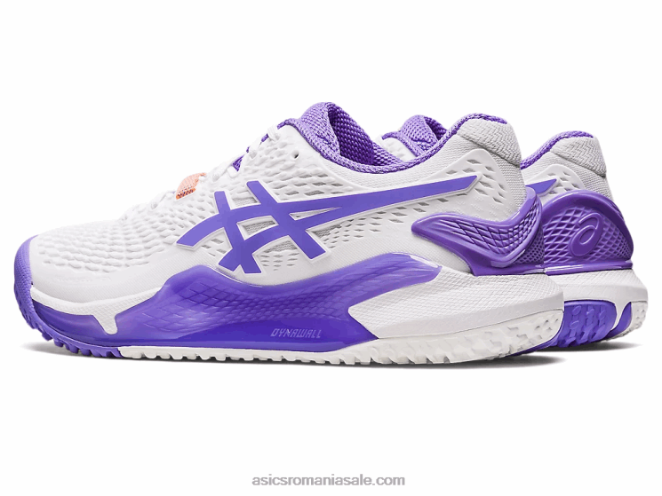 Asics alb/ametist gel-rezoluție 9 oc ZF4642528
