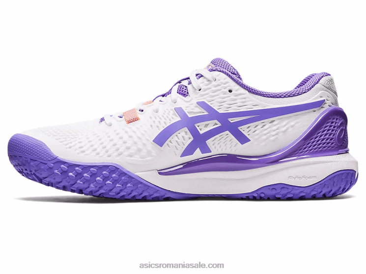 Asics alb/ametist gel-rezoluție 9 oc ZF4642528