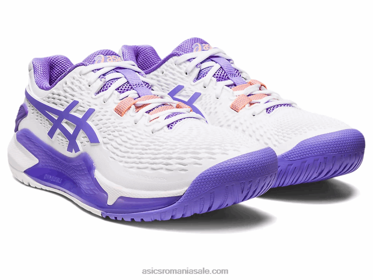 Asics alb/ametist rezoluție gel 9 ZF4642427