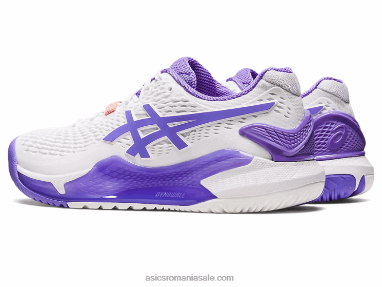 Asics alb/ametist rezoluție gel 9 ZF4642427