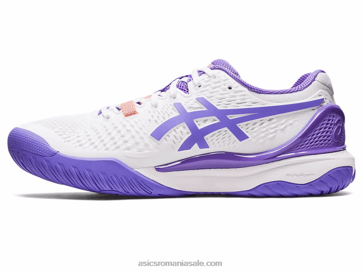 Asics alb/ametist rezoluție gel 9 ZF4642427