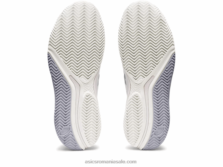 Asics alb/argint pur gel-rezoluție 9 argilă ZF4642459