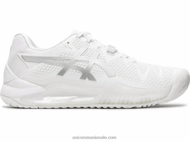 Asics alb/argint pur rezoluție gel 8 ZF4644186
