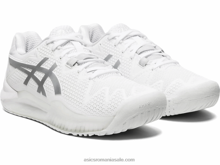 Asics alb/argint pur rezoluție gel 8 ZF4644186