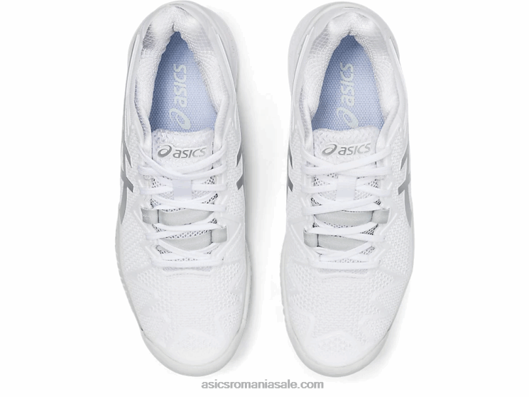 Asics alb/argint pur rezoluție gel 8 ZF4644186