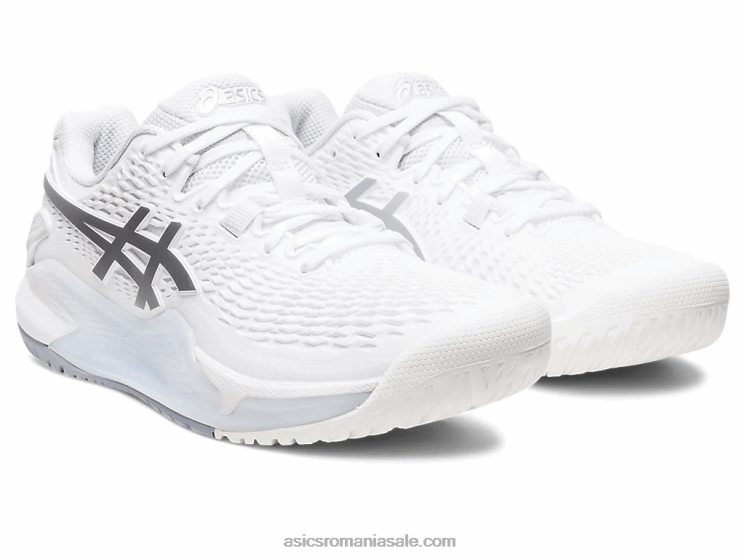 Asics alb/argint pur rezoluție gel 9 ZF4642390
