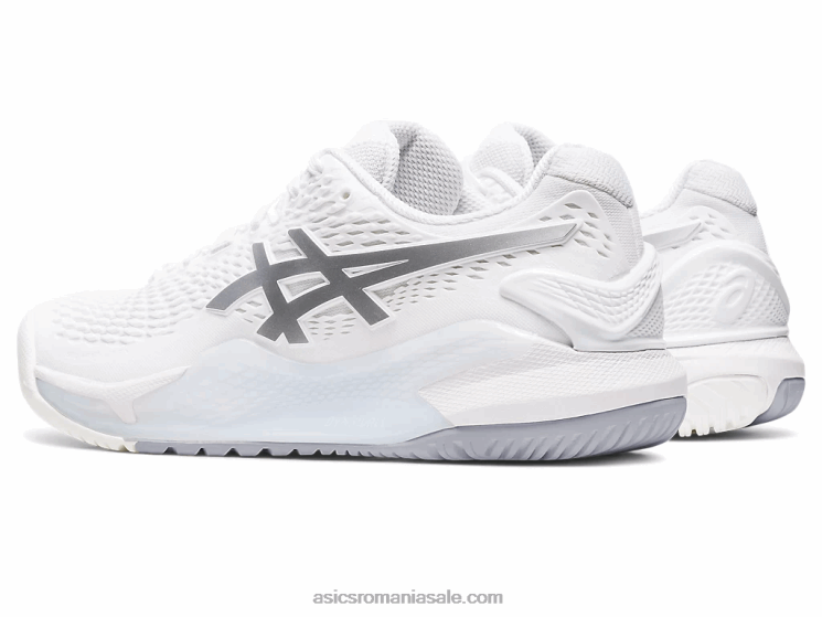 Asics alb/argint pur rezoluție gel 9 ZF4642390