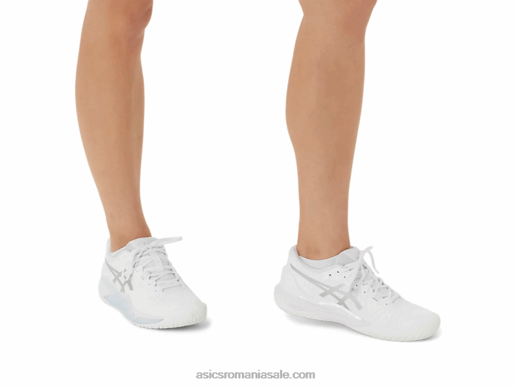 Asics alb/argint pur rezoluție gel 9 ZF4642390