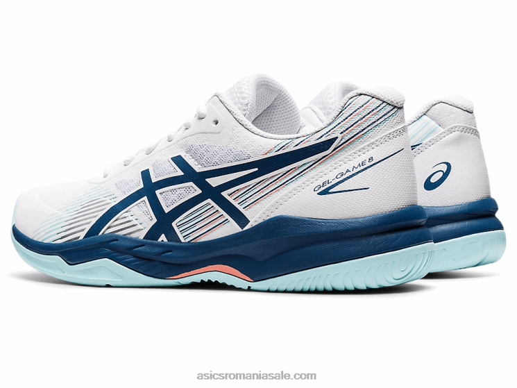 Asics alb/indigo deschis joc-gel 8 ZF4643532