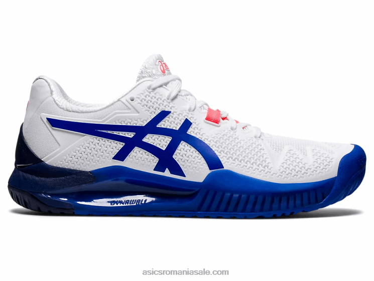 Asics alb/lapis lazuli albastru rezoluție gel 8 ZF4643867