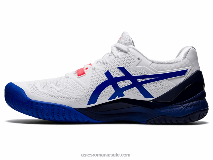 Asics alb/lapis lazuli albastru rezoluție gel 8 ZF4643867