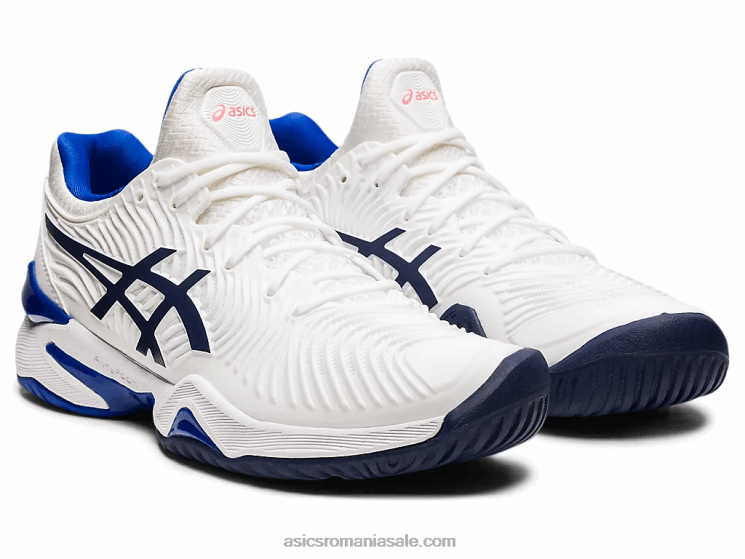 Asics alb/lapis lazuli albastru tribunal ff 2 ZF4643902