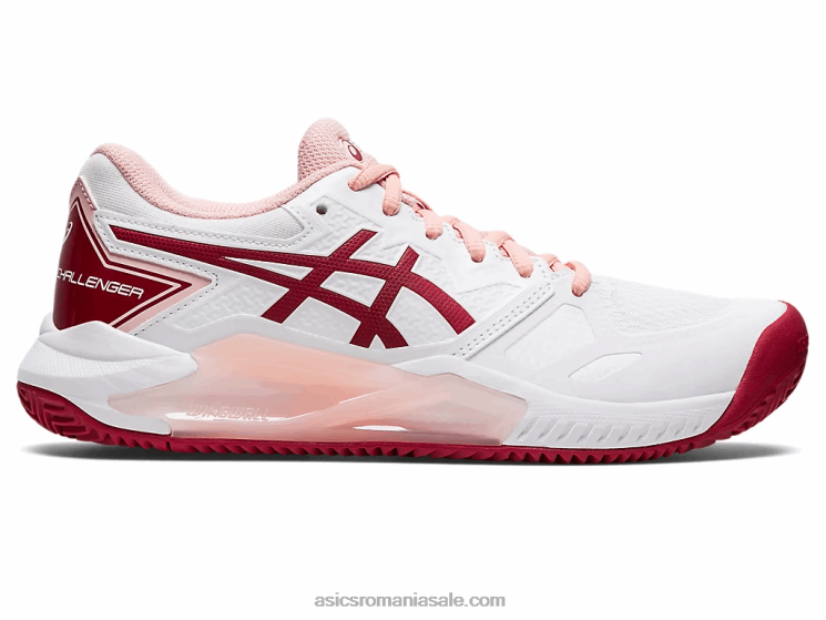 Asics alb/merișor gel-challenger 13 argilă ZF4642804