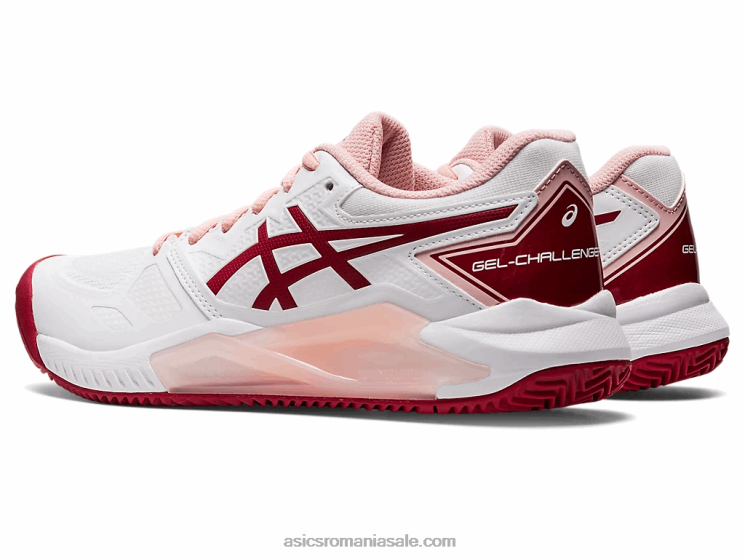 Asics alb/merișor gel-challenger 13 argilă ZF4642804