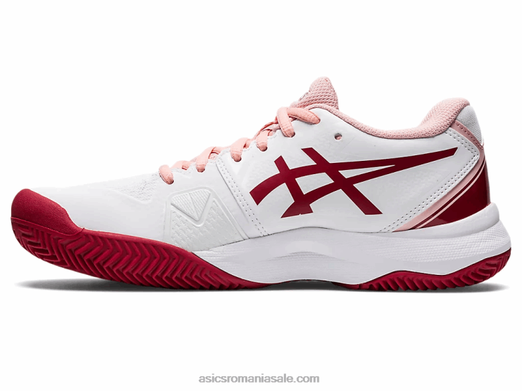 Asics alb/merișor gel-challenger 13 argilă ZF4642804
